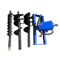 Skid Steer Hydraulic Auger with 3 bits(6", 12", 14" )| AGT-SSECAG-Y-BL