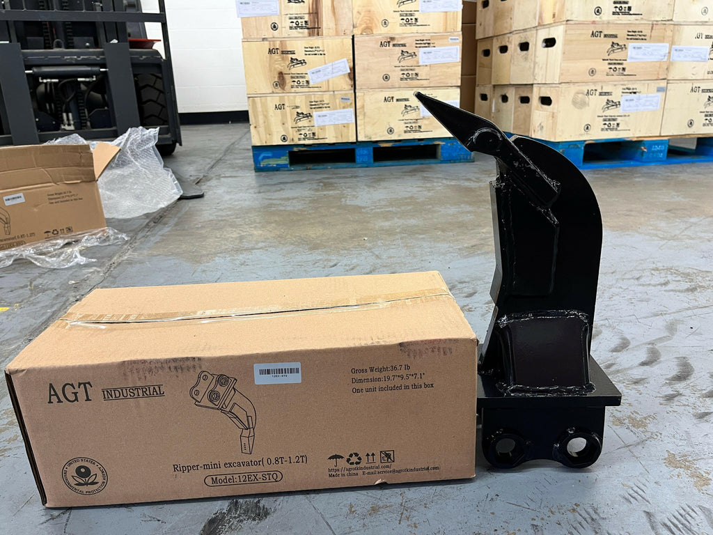 Ripper Attachment for 1-2 Ton Mini Excavators | AGT-12EX-STQ