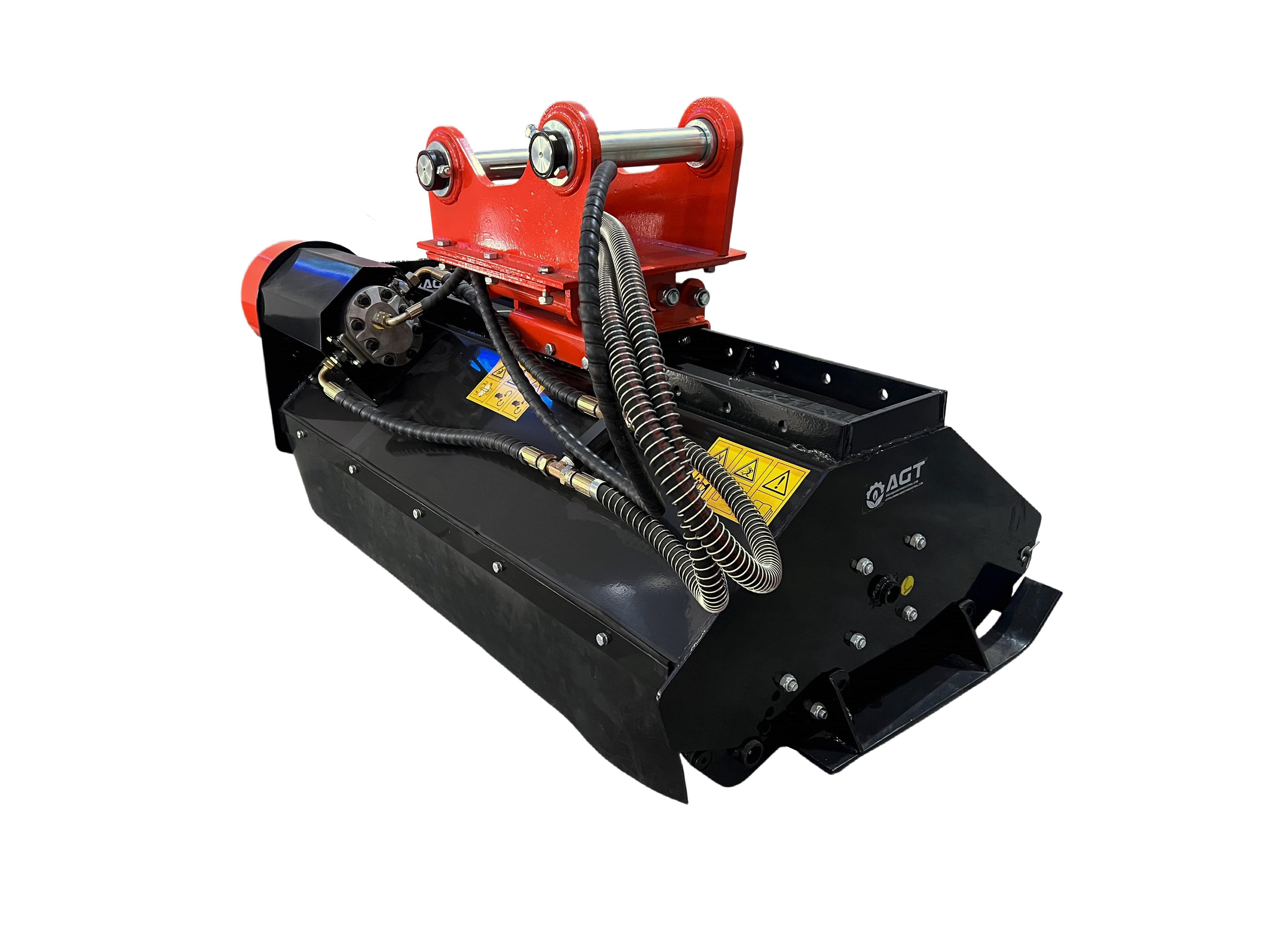 Mini Excavator Flaim Mower Attachment 3-8 Ton Carrier | AGT-EXFLM115