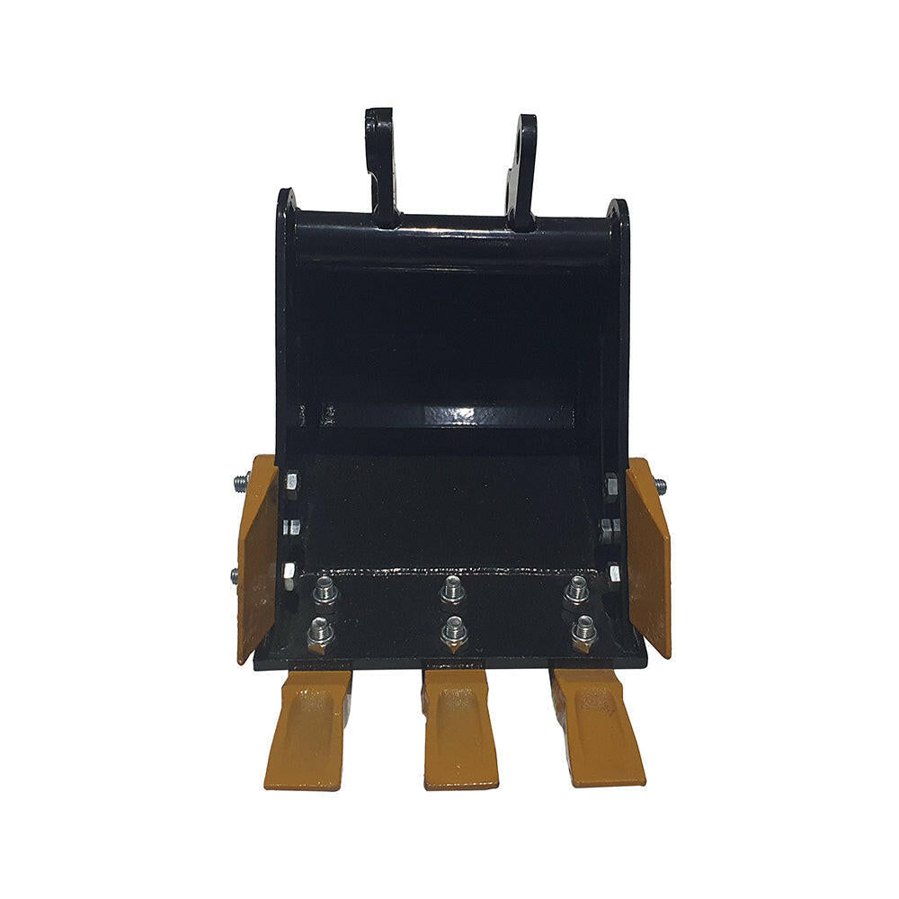 16" Bucket with teeth for AGT Mini Excavators | AGT-12EX-WD16