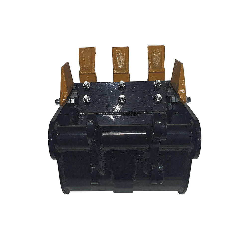 16" Bucket with teeth for AGT Mini Excavators | AGT-12EX-WD16