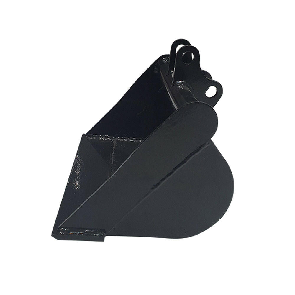 24" Toothless Bucket for 1-Ton 2-Ton Mini Excavator without teeth | AGT-12EX-WD24B