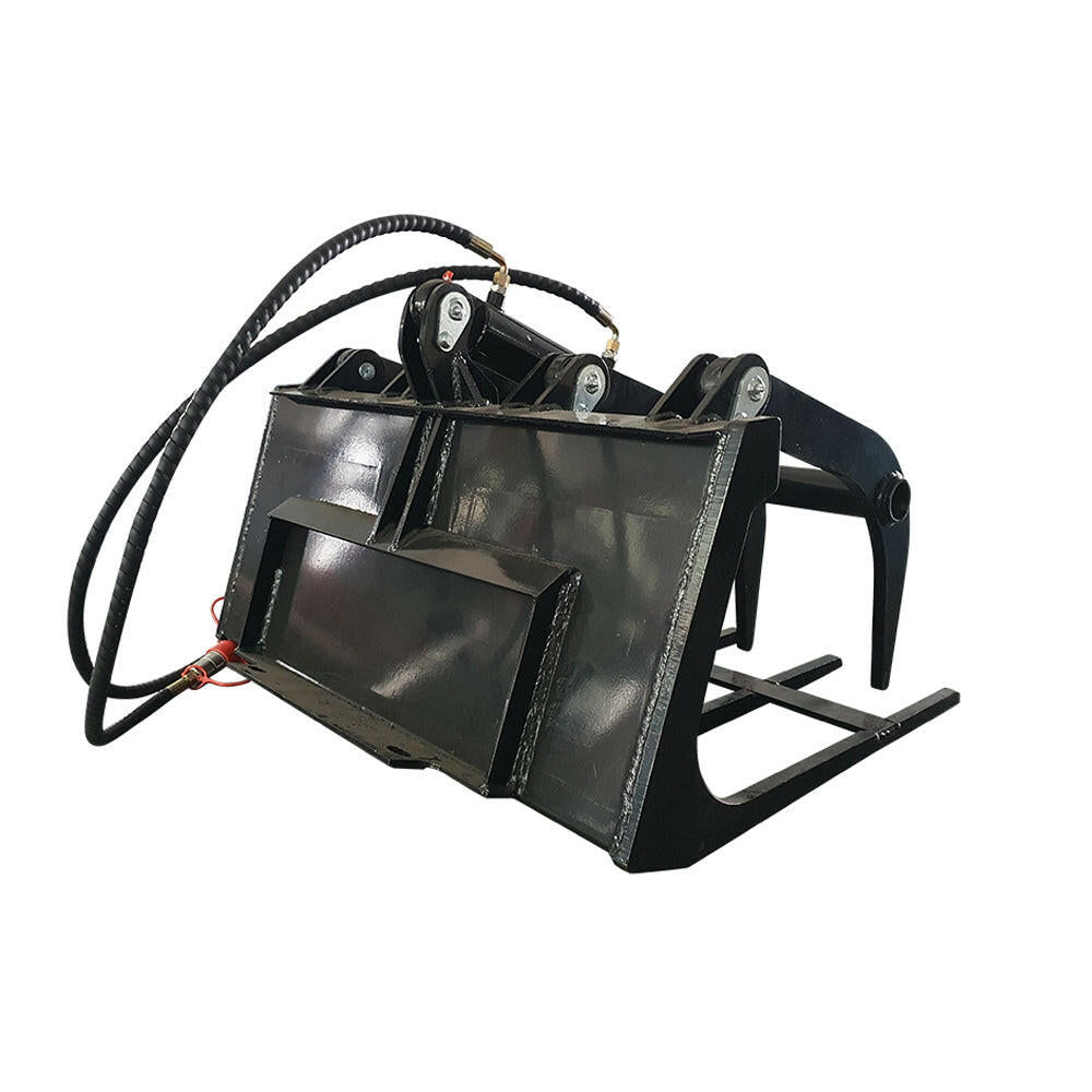 39" Hydrualic Grapple Mini Skid Steer Wood Grabber | AGT-M-HGB