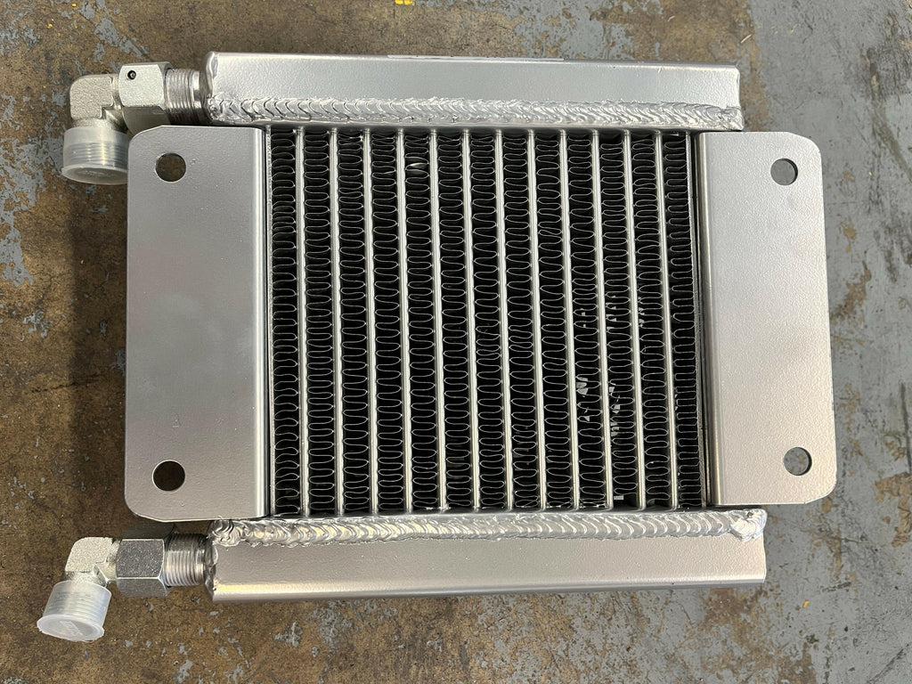 Hydraulic Oil Cooler Radiator Plus Fan For AGT Mini Excavators | H12-QH12SRQ