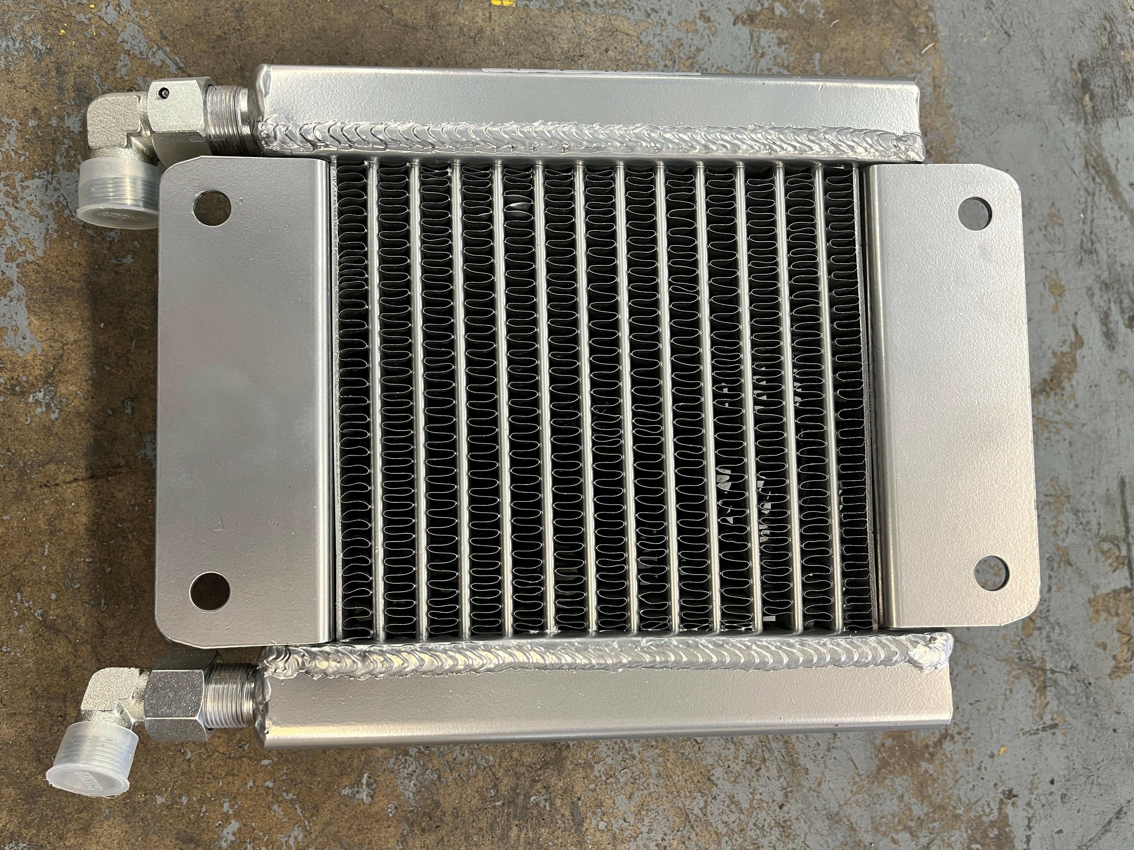 Hydraulic Oil Cooler Radiator Plus Fan For AGT Mini Excavators | H12-QH12SRQ