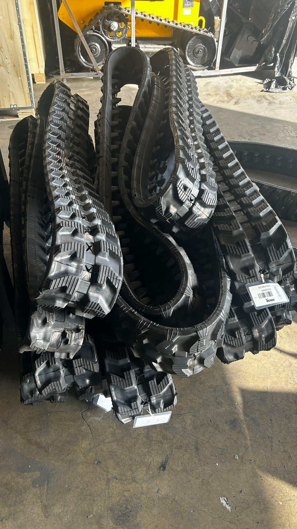 Heavy Duty Track for Mini Skid Steer CBT23 and CRT23 | CBT23LD