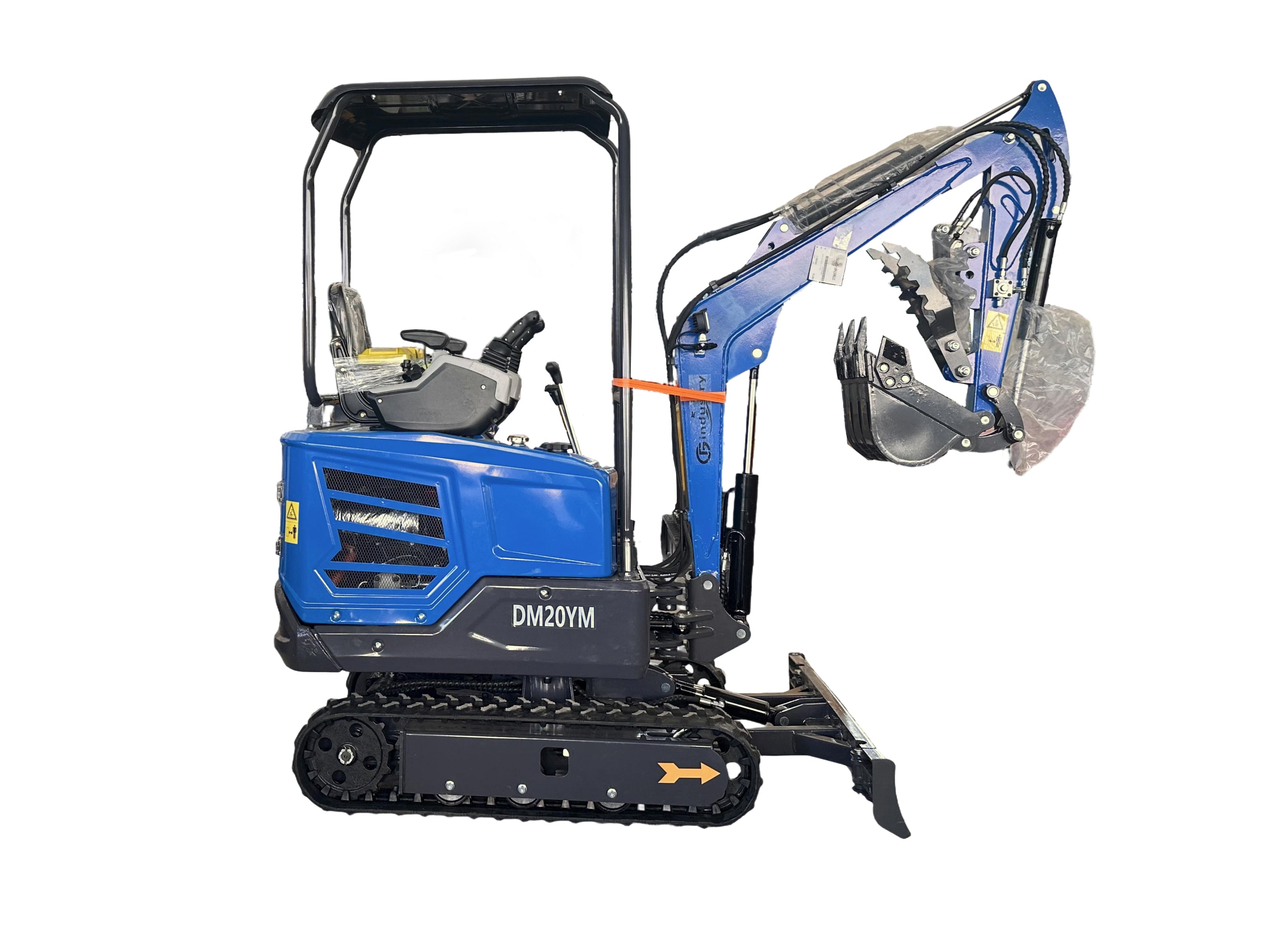 1.4 Ton Yanmar Diesel Excavator W/ Hydraulic Thumb and Side Swing | DM20YM