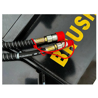 54" Mini Excavator Brush Cutter 3 to 8-Ton Carrier, 16-21 GPM | AGT-EXRC54