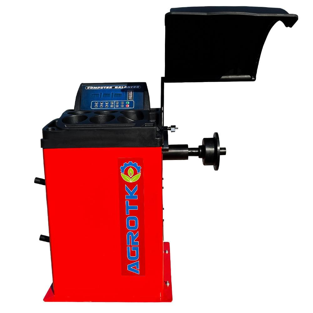 Wheel Balancer 10''-24'' Rim Diameter, With Protection Hood | AGT-WB24