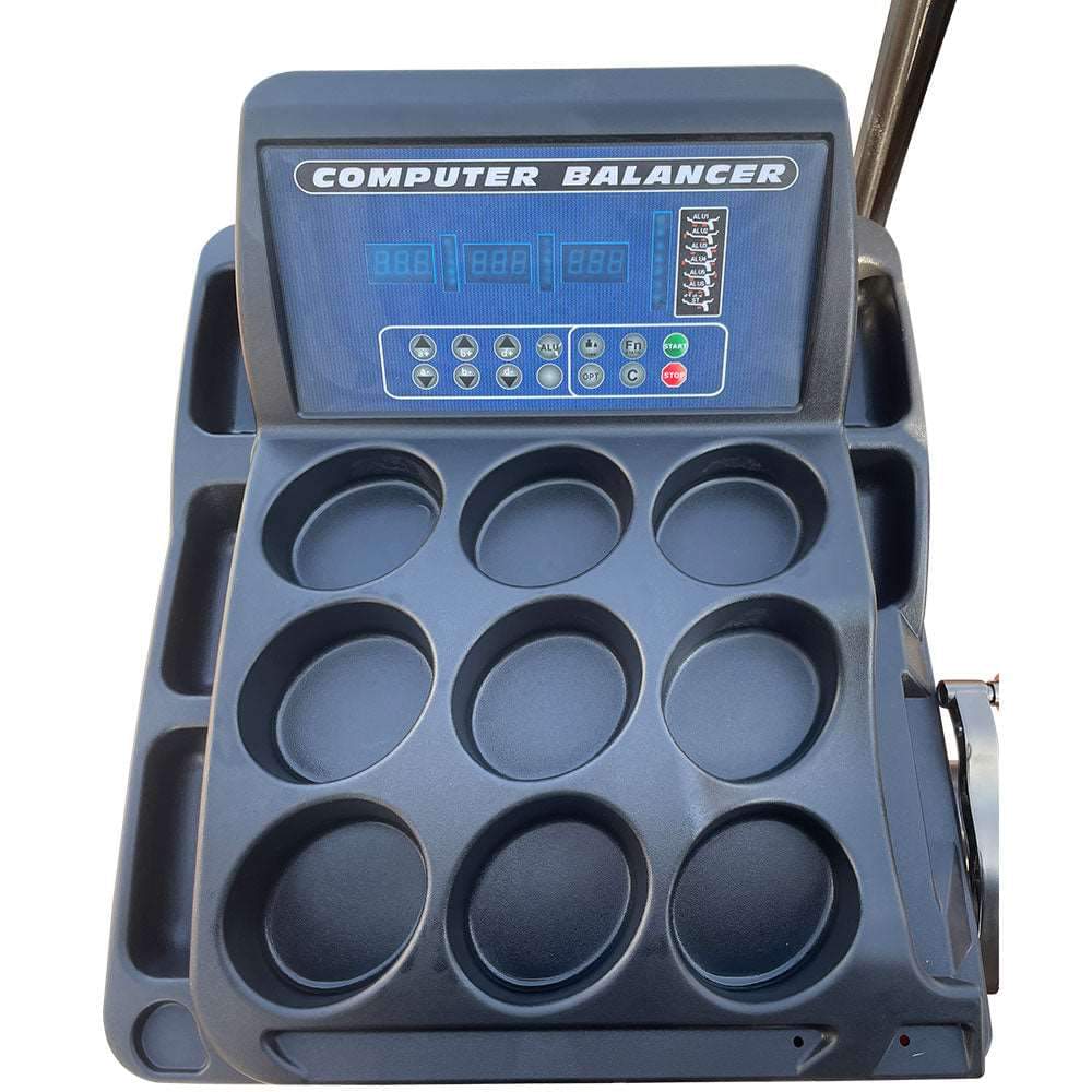 Wheel Balancer 10''-24'' Rim Diameter, With Protection Hood | AGT-WB24