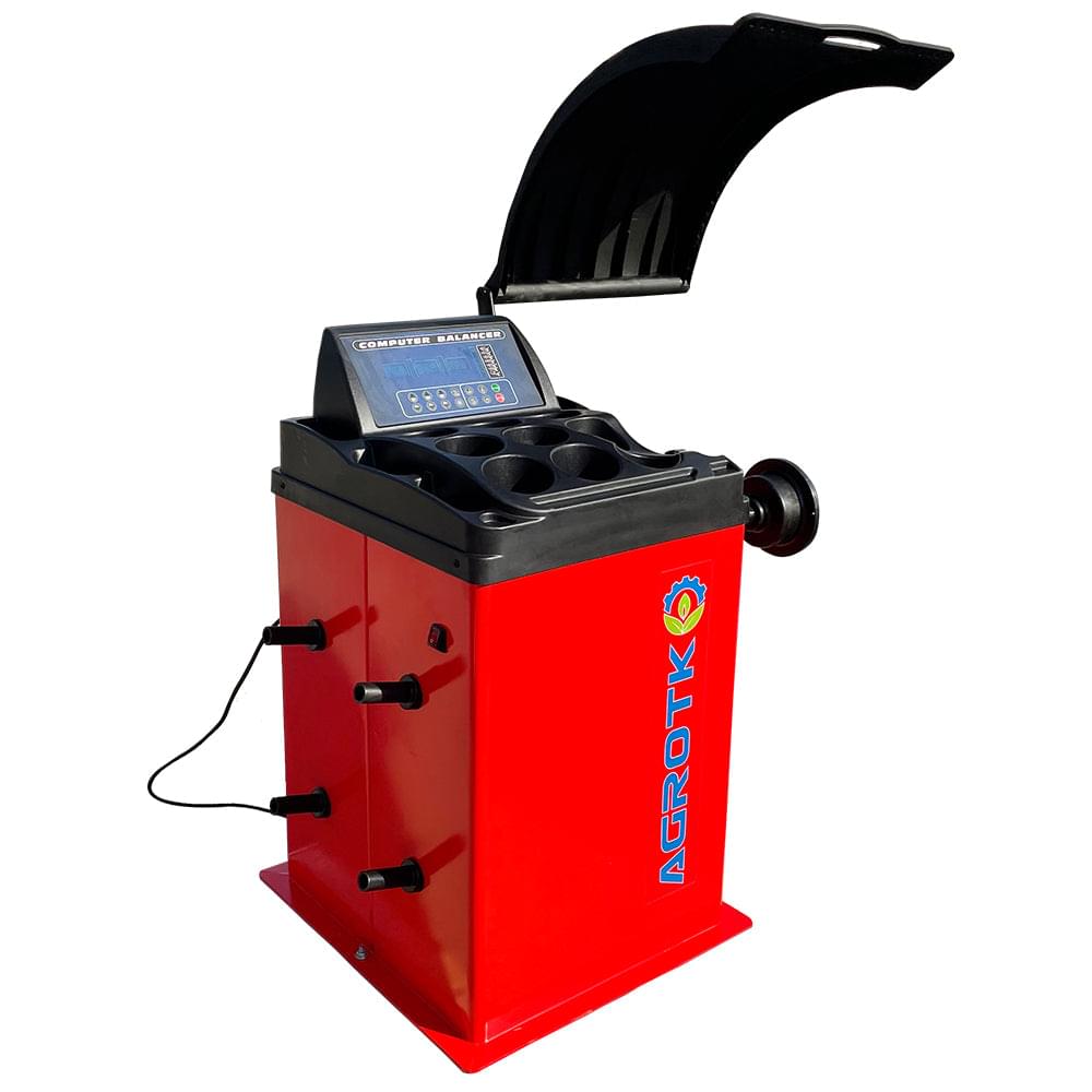 Wheel Balancer 10''-24'' Rim Diameter, With Protection Hood | AGT-WB24