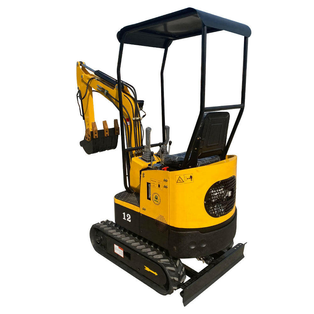 1 Ton, 13.5 HP Gasoline Engine (B&S) Mini Excavator | AGT-H12