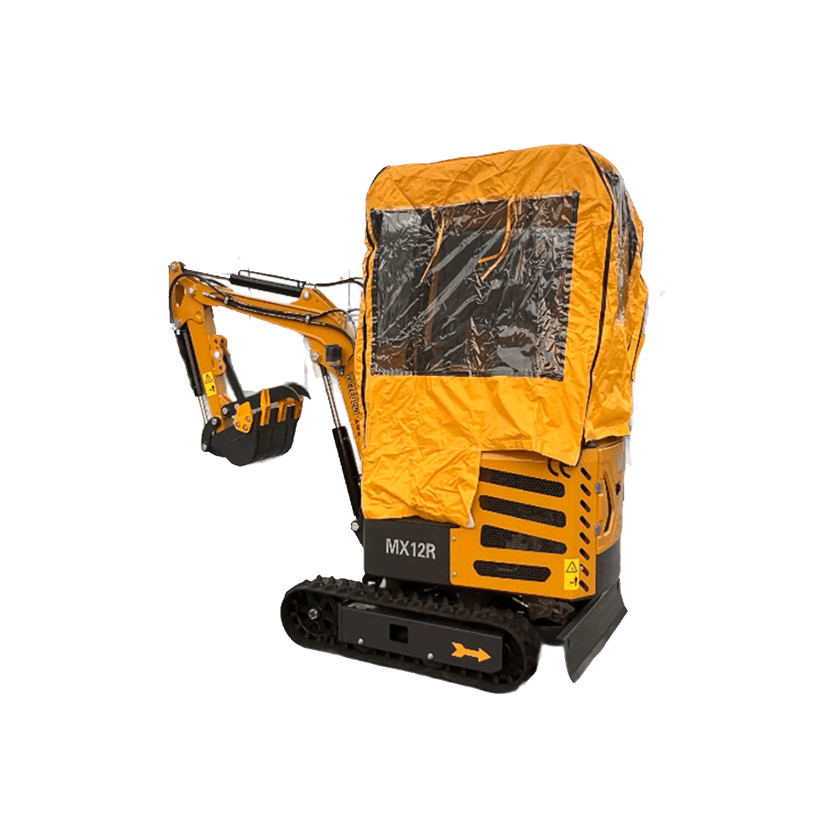 All Weather Protective Cover X Temporary Cab for MX12R | CY-MX12R