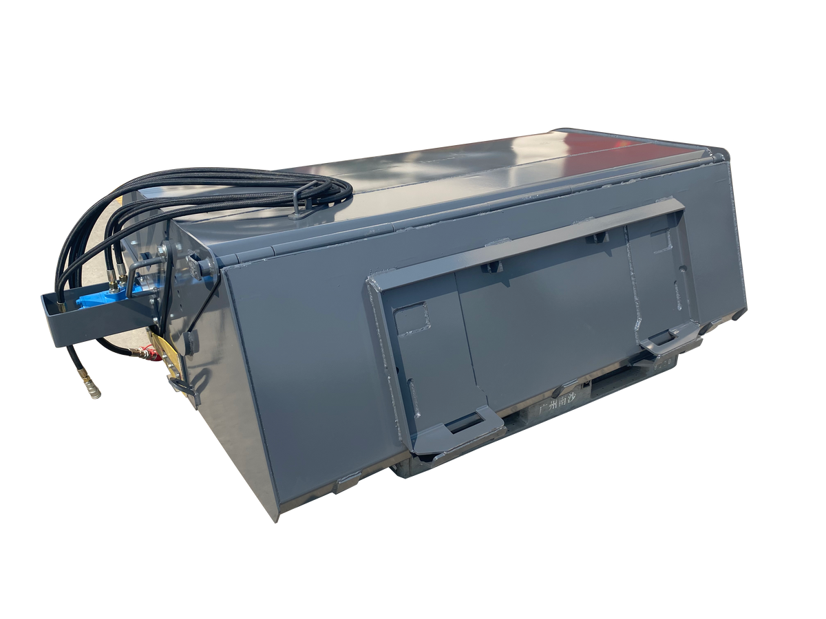 72 in Skid Steer Pick Up Broom Sweeper Attachment | AGT-SSBM72