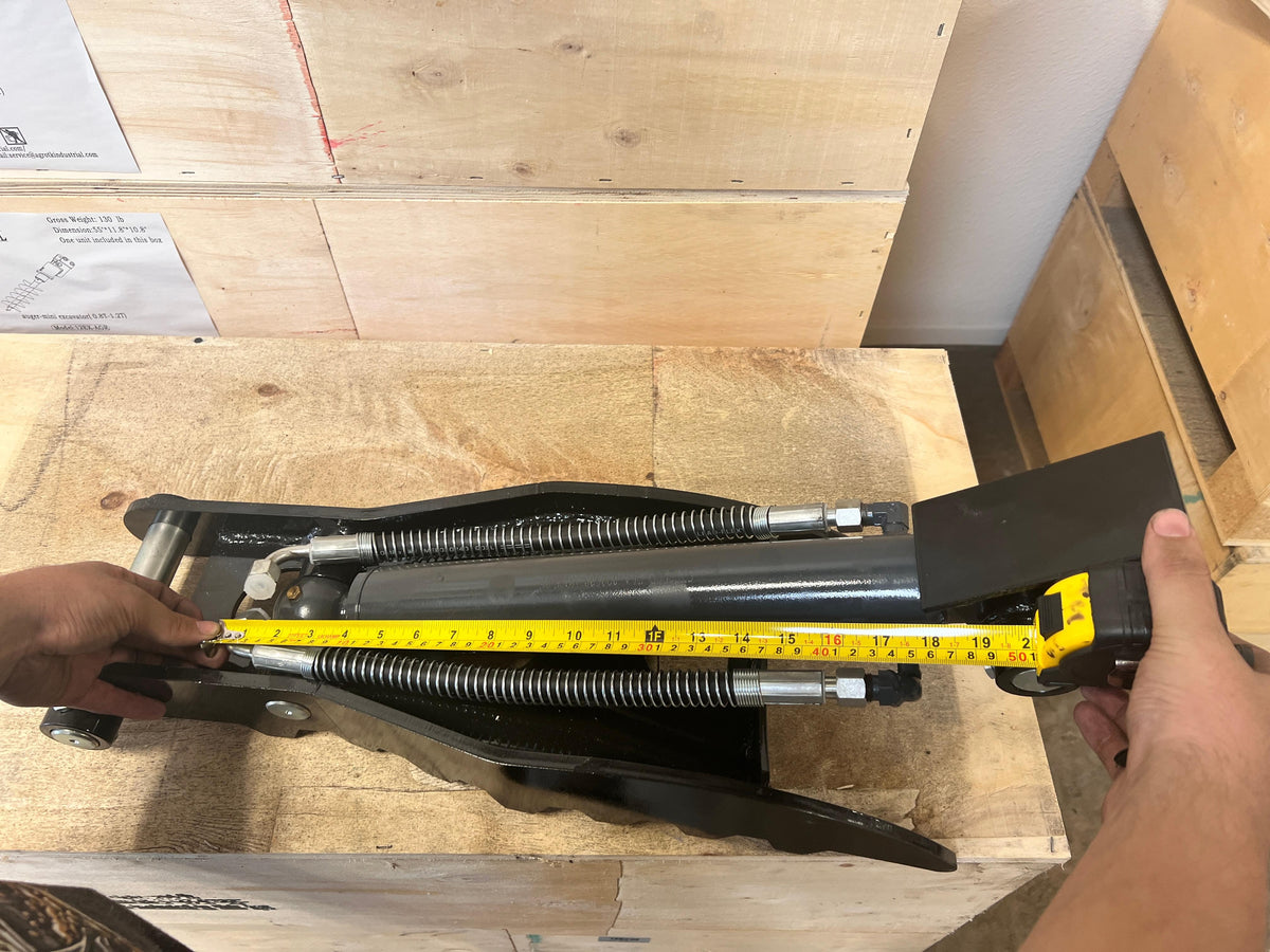 Weld-On Hydraulic Thumb for STE17SR | YYMZJ-STE25SR