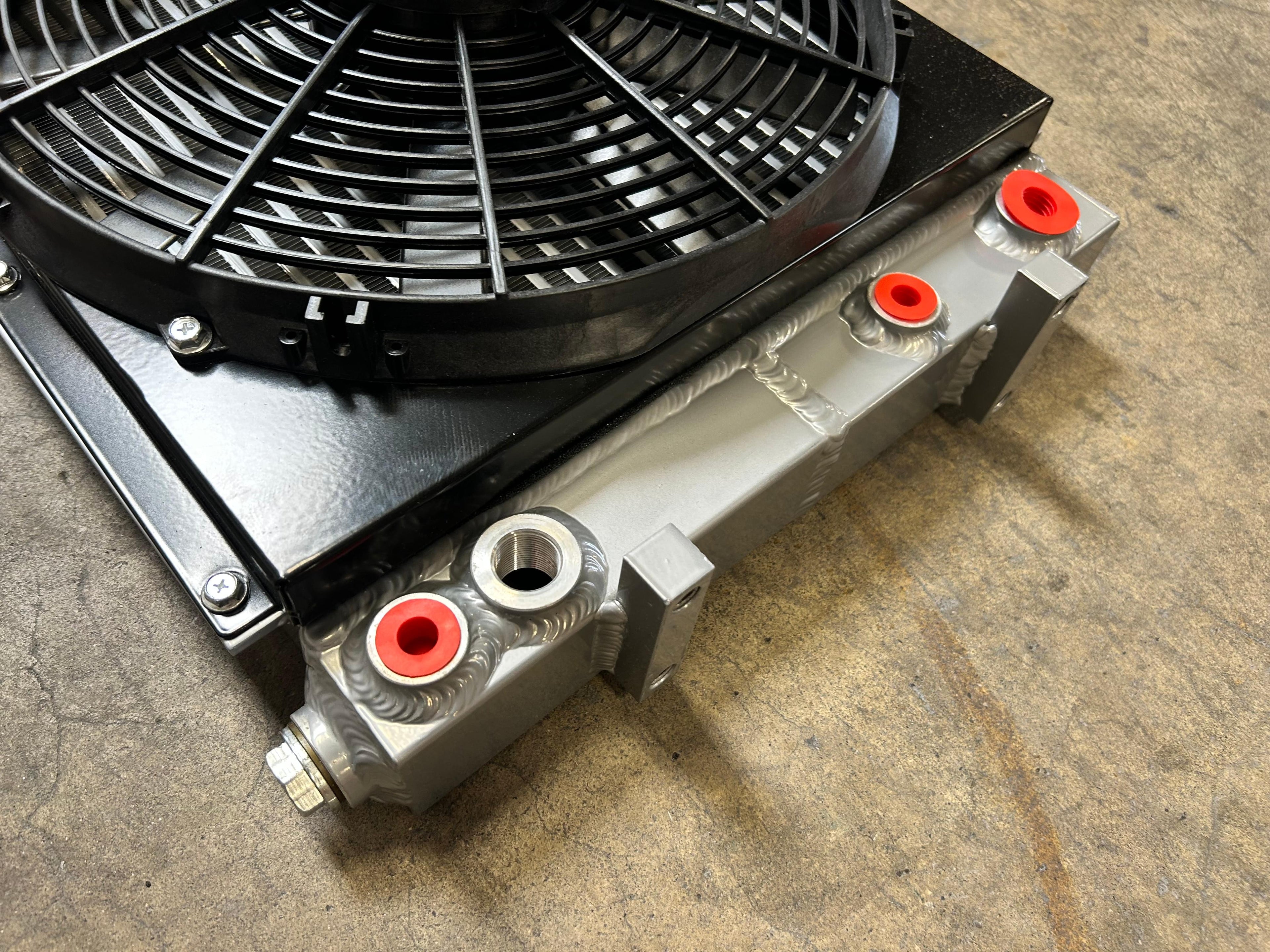 LRT23 Hydraulic Radiator Plus Fan | AGT-ORMSR23