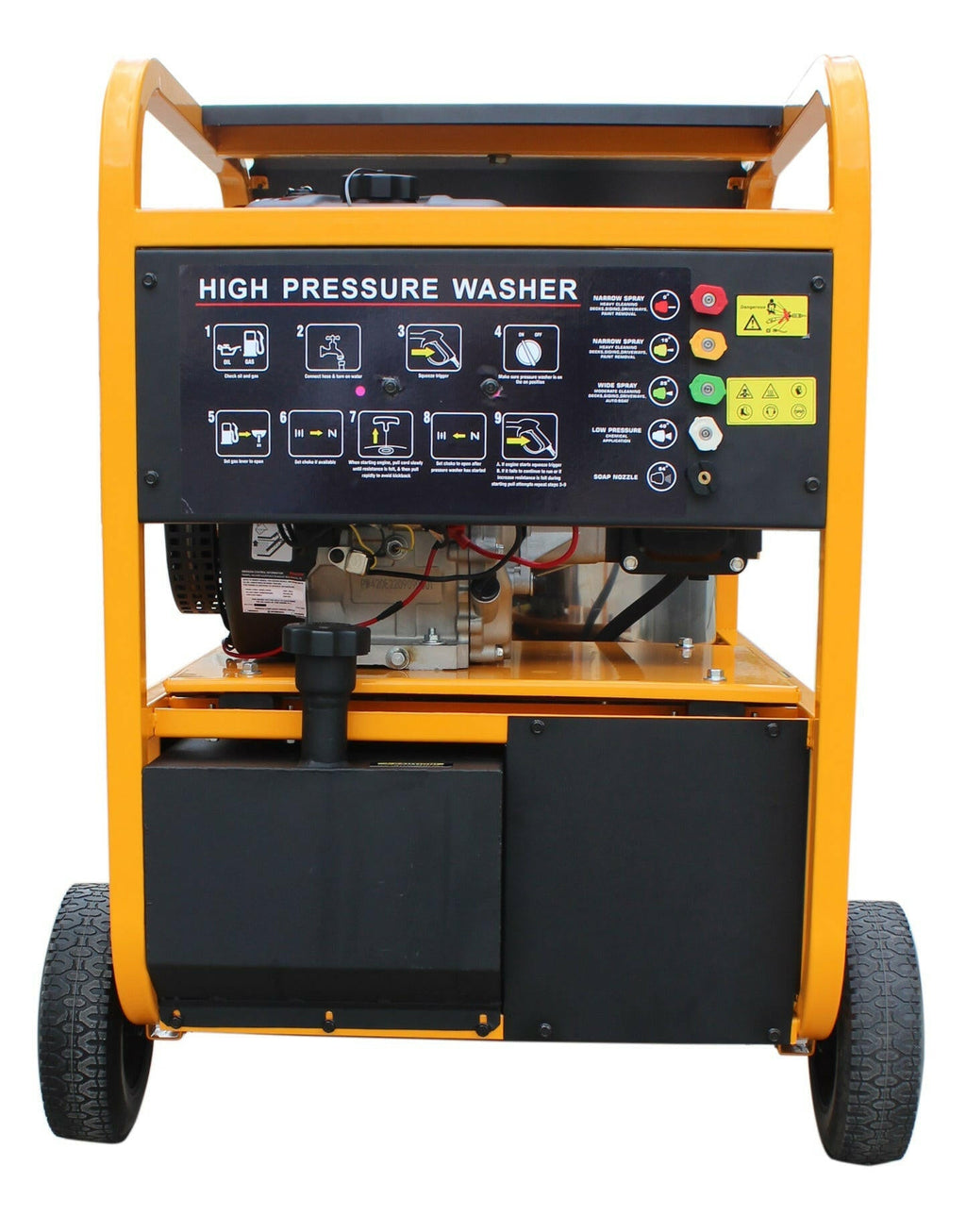 4000 PSI,13 HP, Commercial Grade Hot Pressure washer | AGT-HPW4000