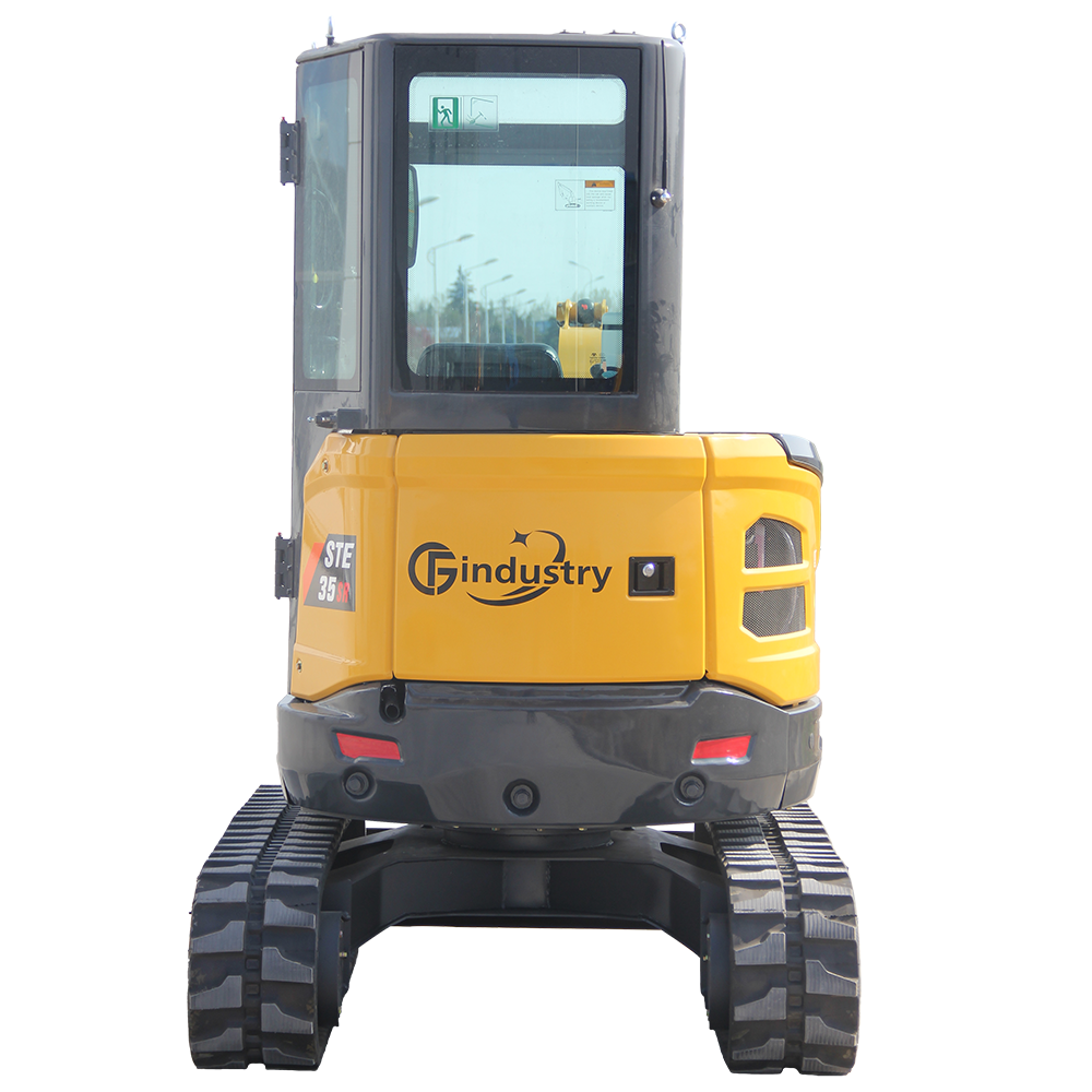 2.8 Ton, Yanmar Diesel Engine Mini Excavator w/ Hydraulic Thumb | CFG-STE35SR