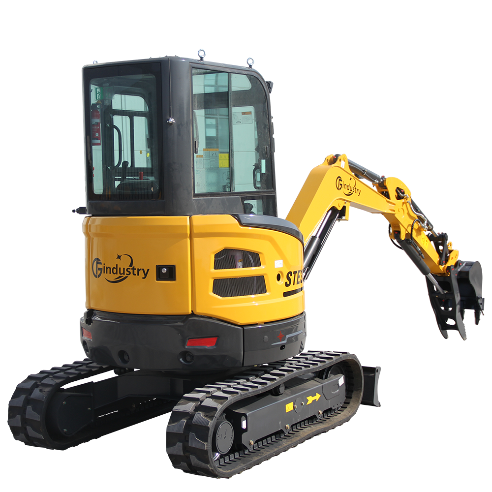 2.8 Ton, Yanmar Diesel Engine Mini Excavator w/ Hydraulic Thumb | CFG-STE35SR