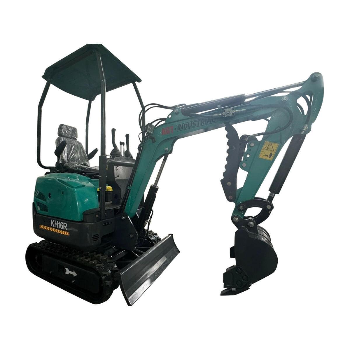 1 Ton, RATO Mini Small Excavator w/ Hydraulic Thumb | AGT-KH16R