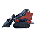 1 Ton, RATO Engine Mini Skid Steer Track Loader | LRT23