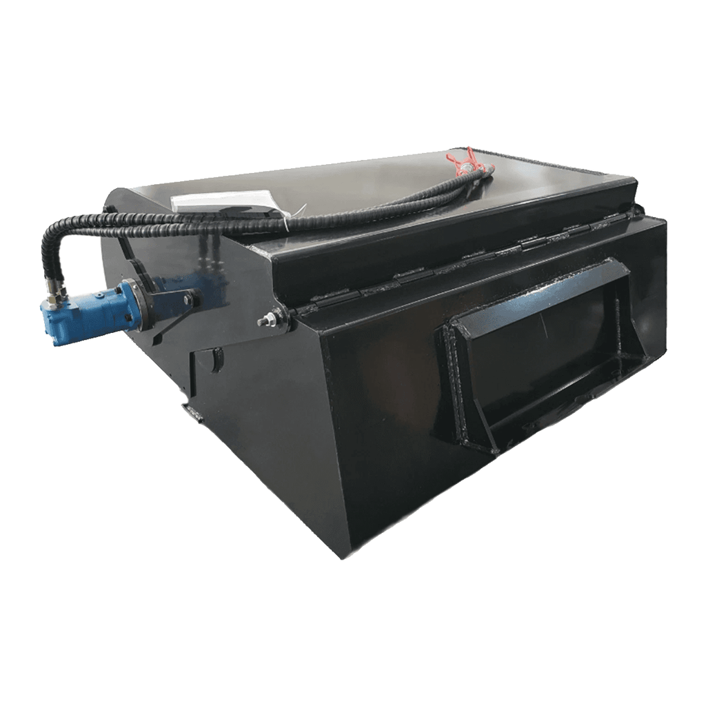 Broom Sweeper Attachment for Mini Skid Steers | M-BM