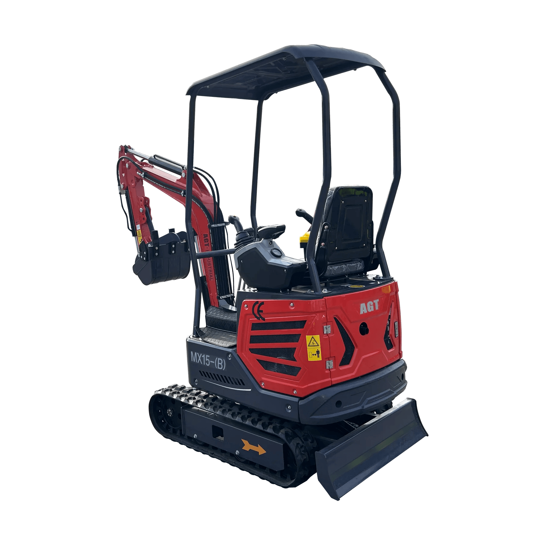 1 Ton, B&S Engine Mini Excavator w/ Pilot Control | MX15-B