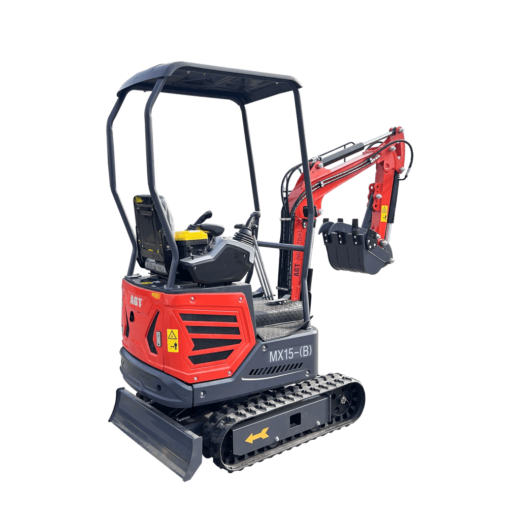 1 Ton, B&S Engine Mini Excavator w/ Pilot Control | MX15-B