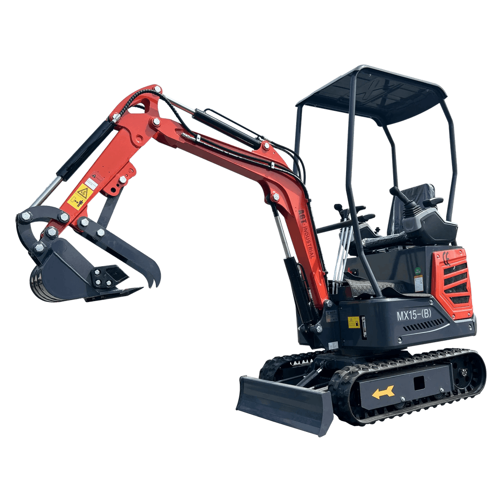 1 Ton, B&S Engine Mini Excavator w/ Pilot Control | MX15-B