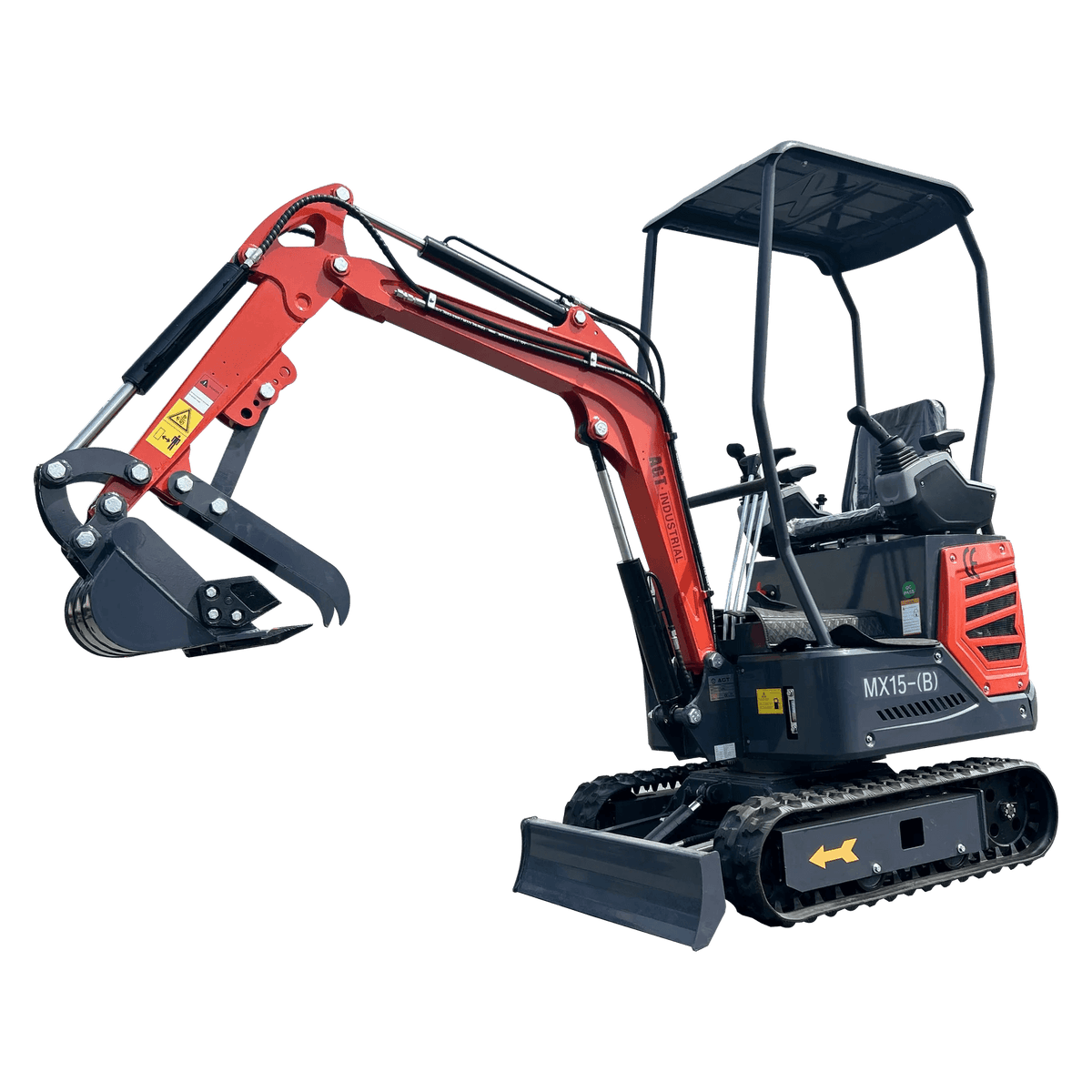1 Ton, B&S Engine Mini Excavator w/ Pilot Control | MX15-B