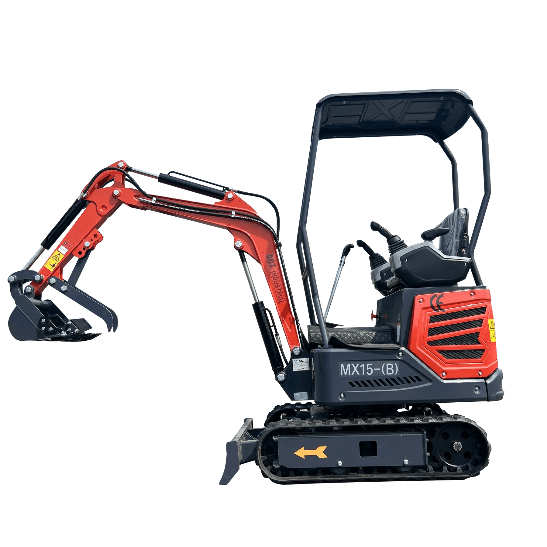 1 Ton, B&S Engine Mini Excavator w/ Pilot Control | MX15-B
