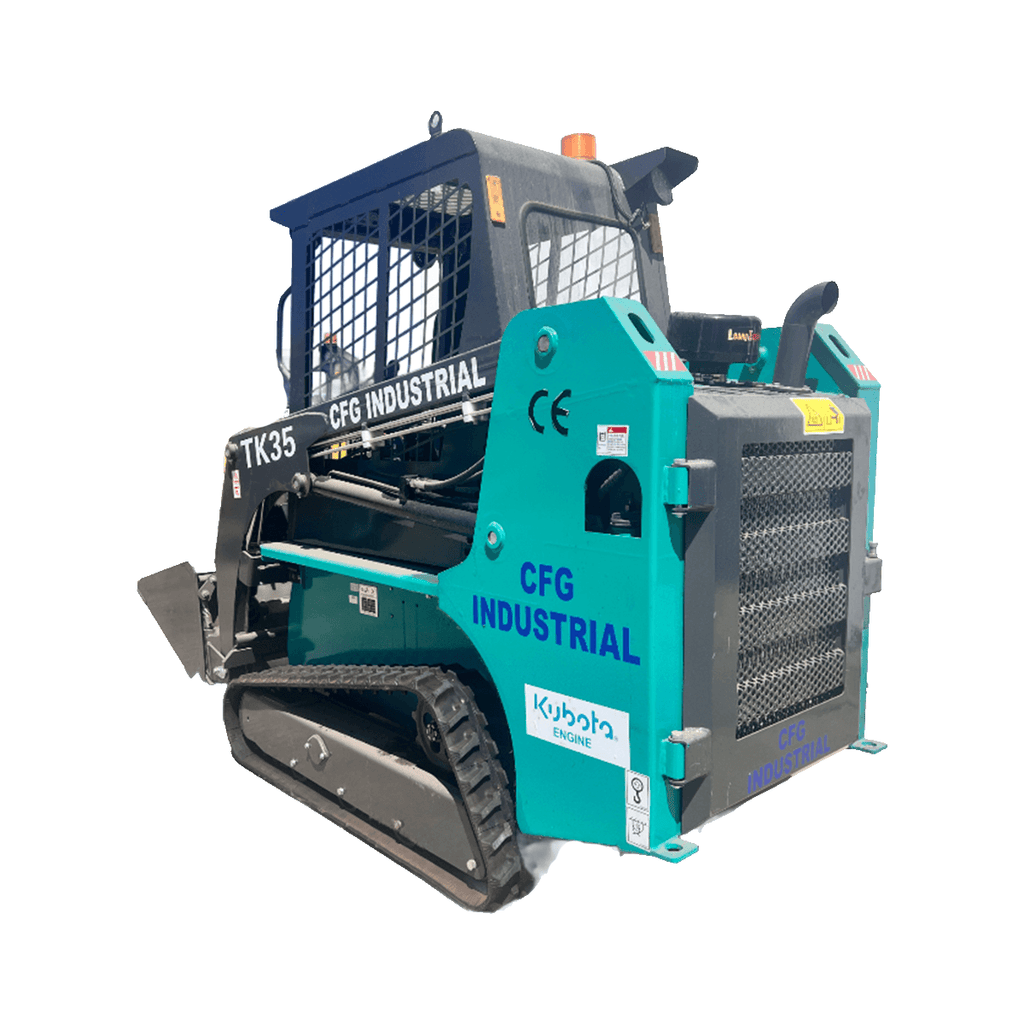 1.4 Ton, Open Cabin Skid Steer W/ Kubota Diesel Engine | TK35