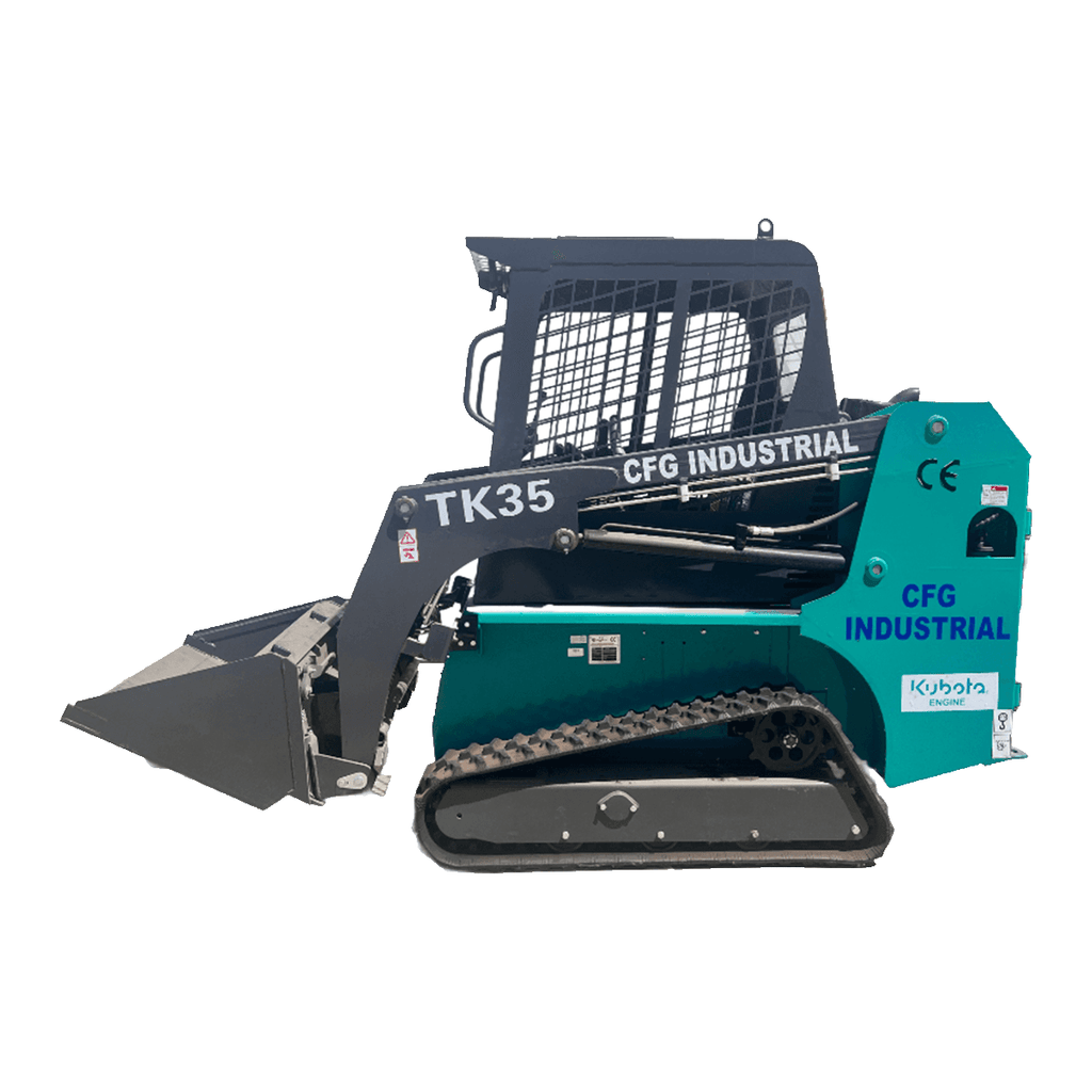 1.4 Ton, Open Cabin Skid Steer W/ Kubota Diesel Engine | TK35